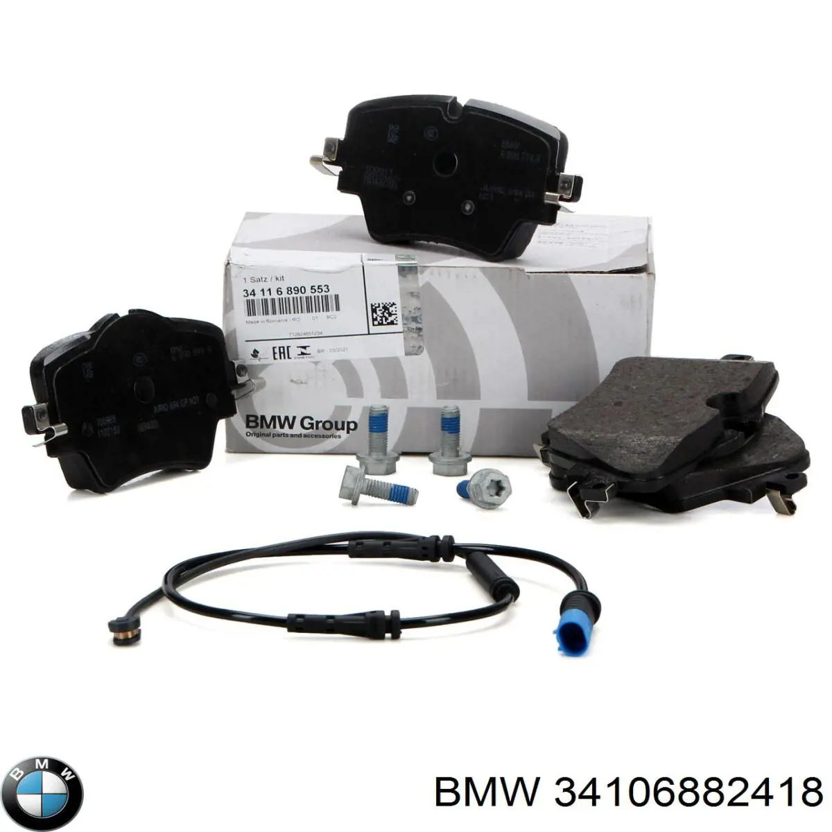 34106882418 BMW pastillas de freno delanteras