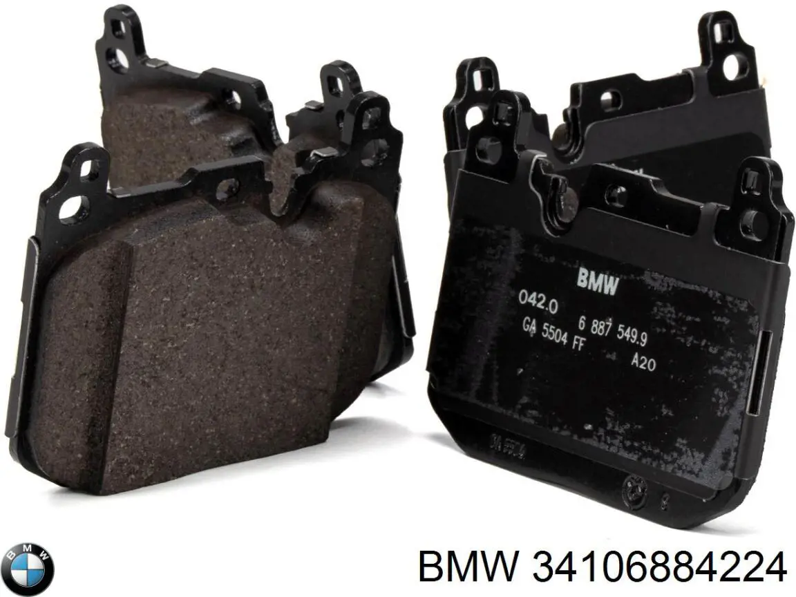 34106884224 BMW pastillas de freno delanteras