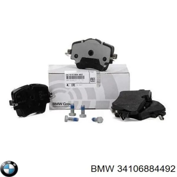 34106884492 BMW pastillas de freno delanteras