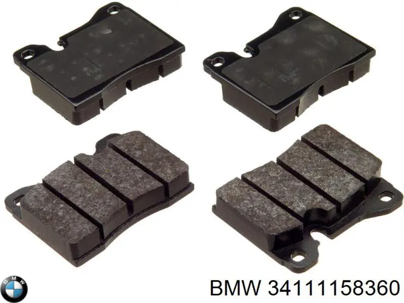 34111158360 BMW pastillas de freno delanteras