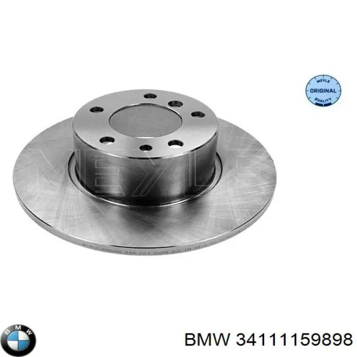 34111159898 BMW freno de disco delantero