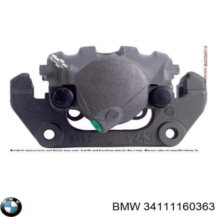  Pinza de freno trasero derecho para BMW 7 E32