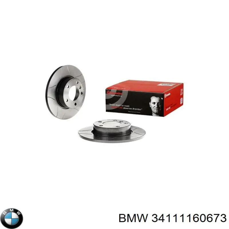 34111160673 BMW freno de disco delantero