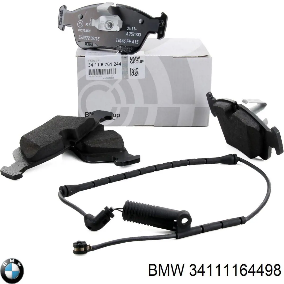 34111164498 BMW pastillas de freno delanteras