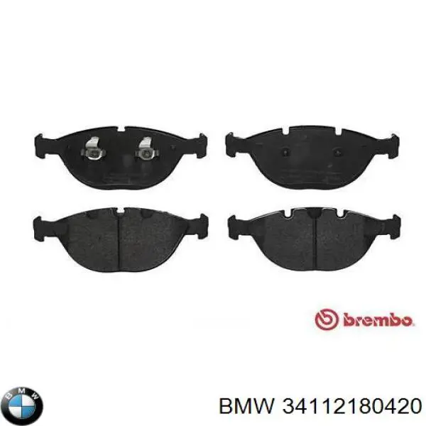 34112180420 BMW pastillas de freno delanteras