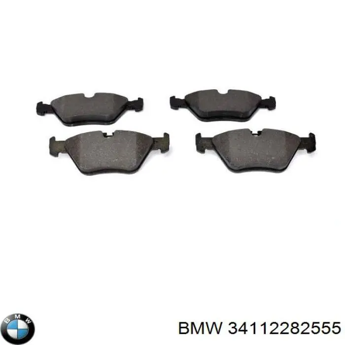 34112282555 BMW pastillas de freno delanteras