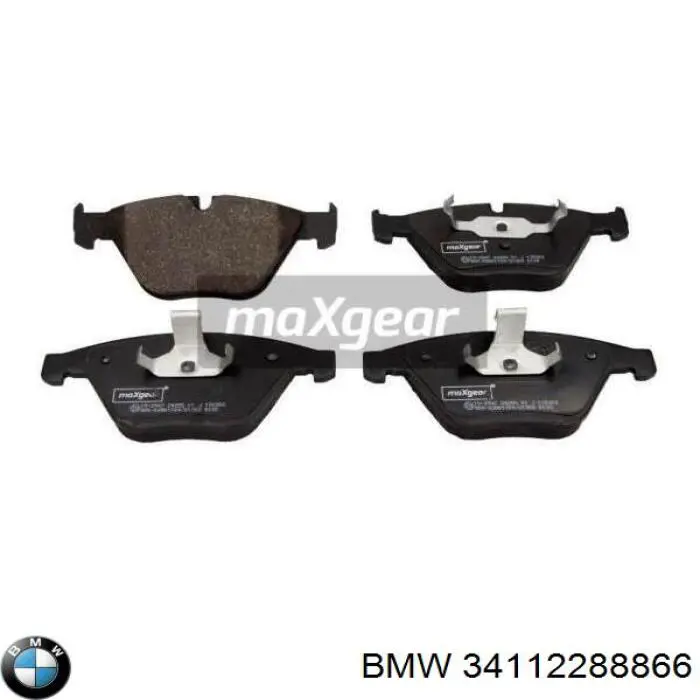 34112288866 BMW pastillas de freno delanteras