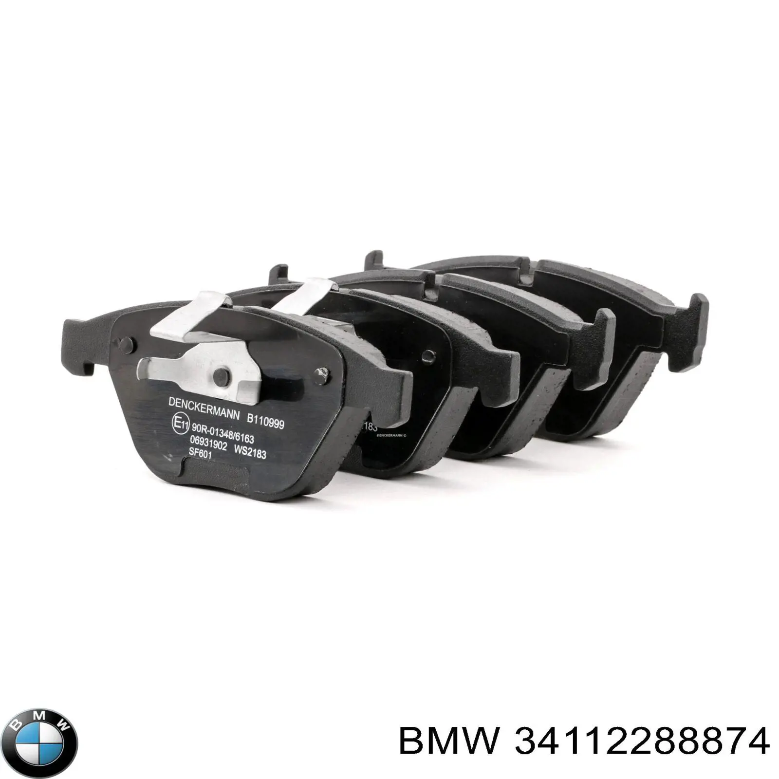 34112288874 BMW pastillas de freno delanteras