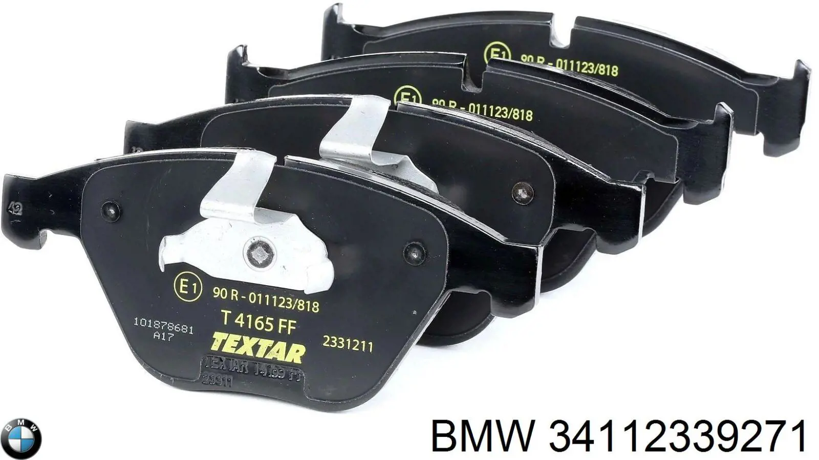 34112339271 BMW pastillas de freno delanteras