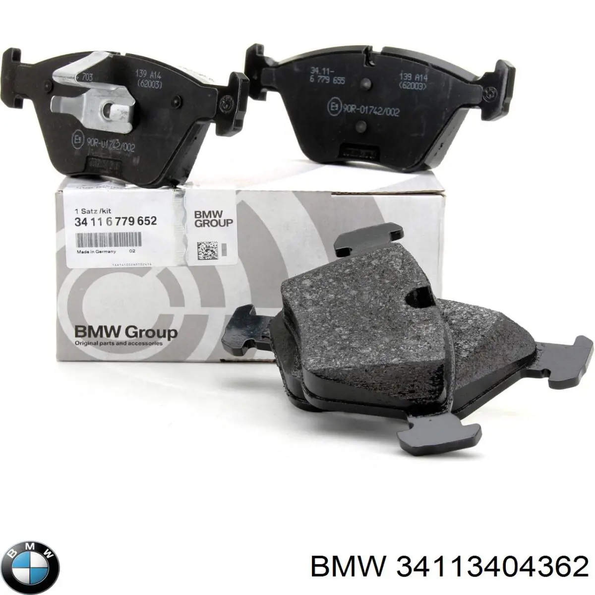 34113404362 BMW pastillas de freno delanteras