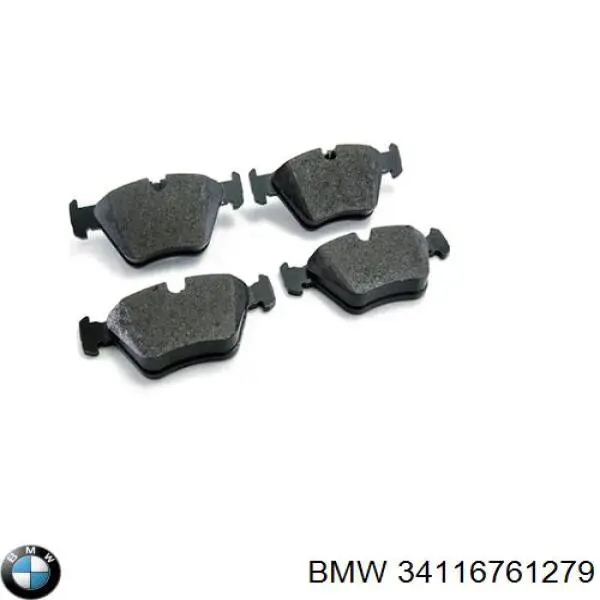 34116761279 BMW pastillas de freno delanteras