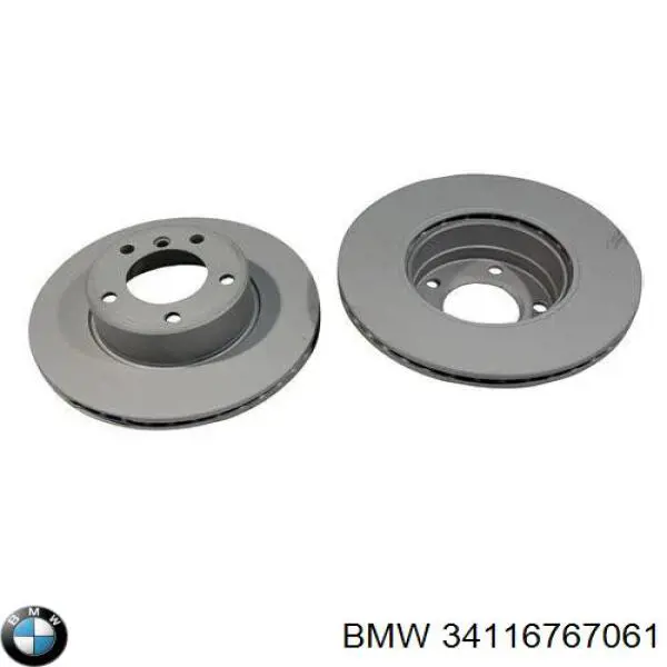 34116767061 BMW freno de disco delantero