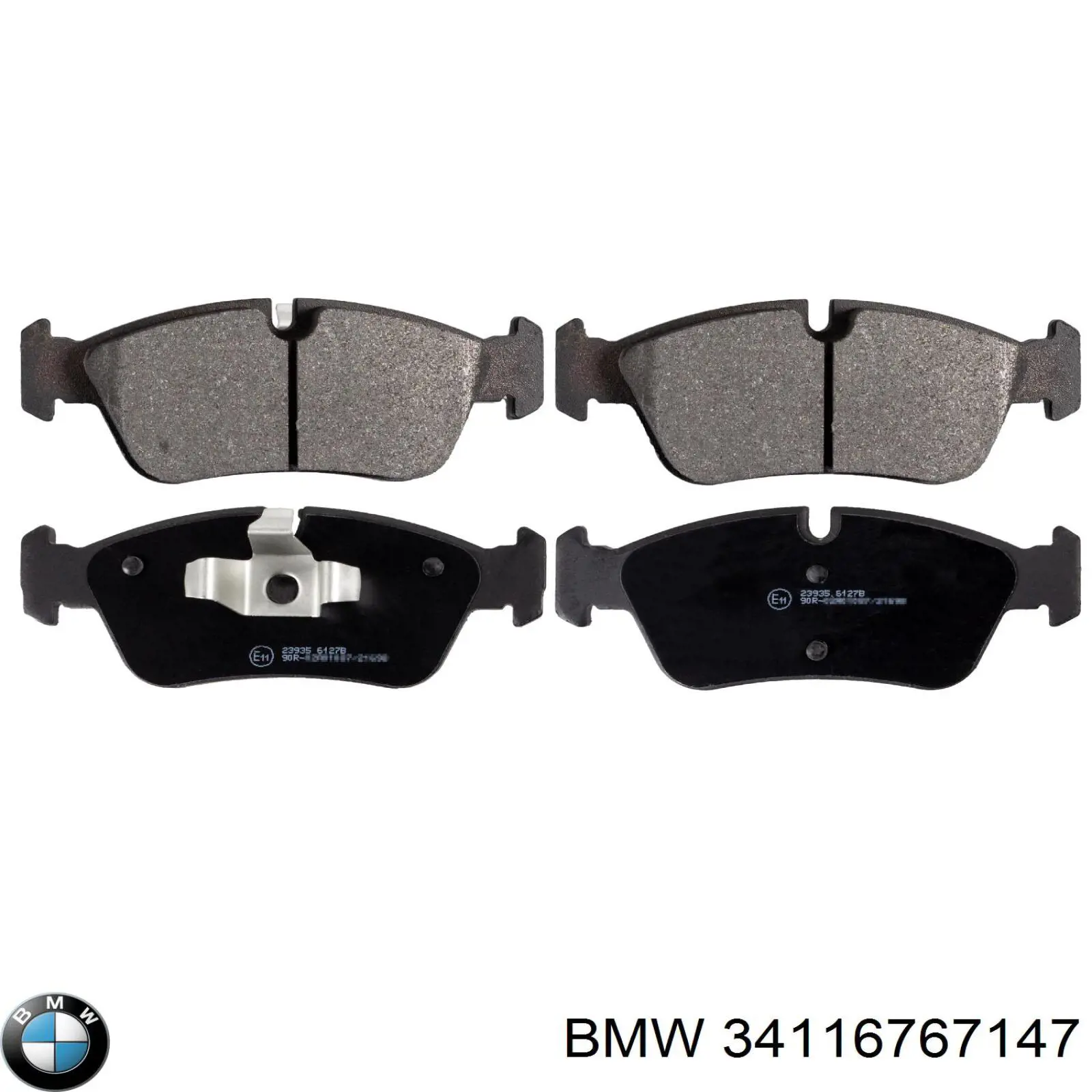 34116767147 BMW pastillas de freno delanteras