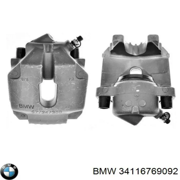 34116769092 BMW pinza de freno delantera derecha