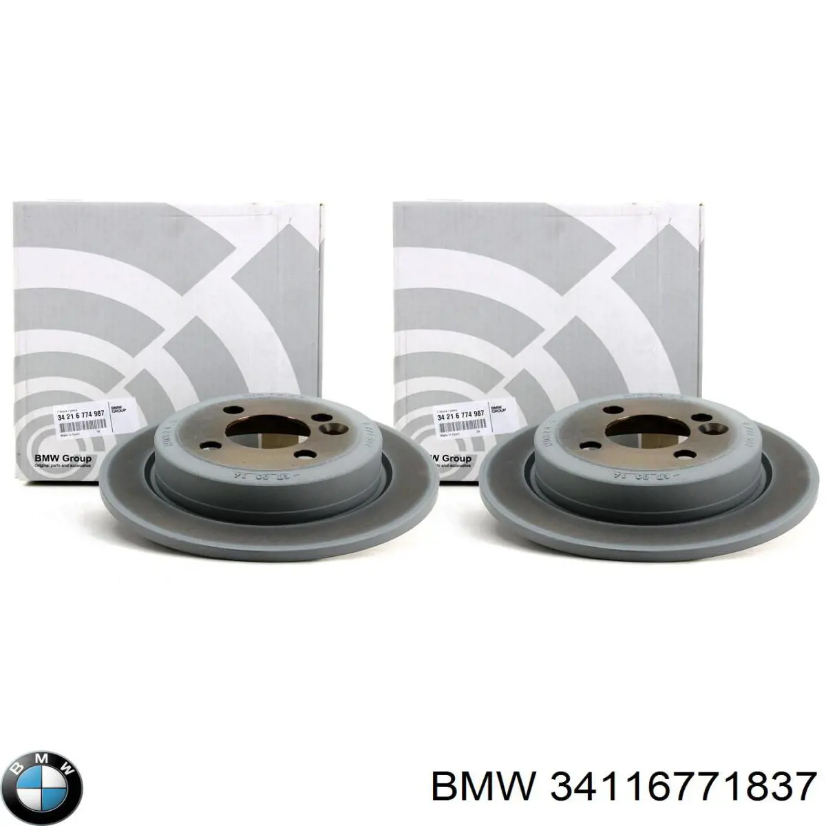 34116771837 BMW pastillas de freno delanteras