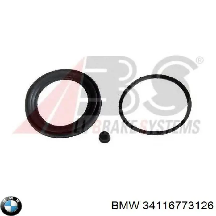 34116773126 BMW juego de reparación, pinza de freno delantero