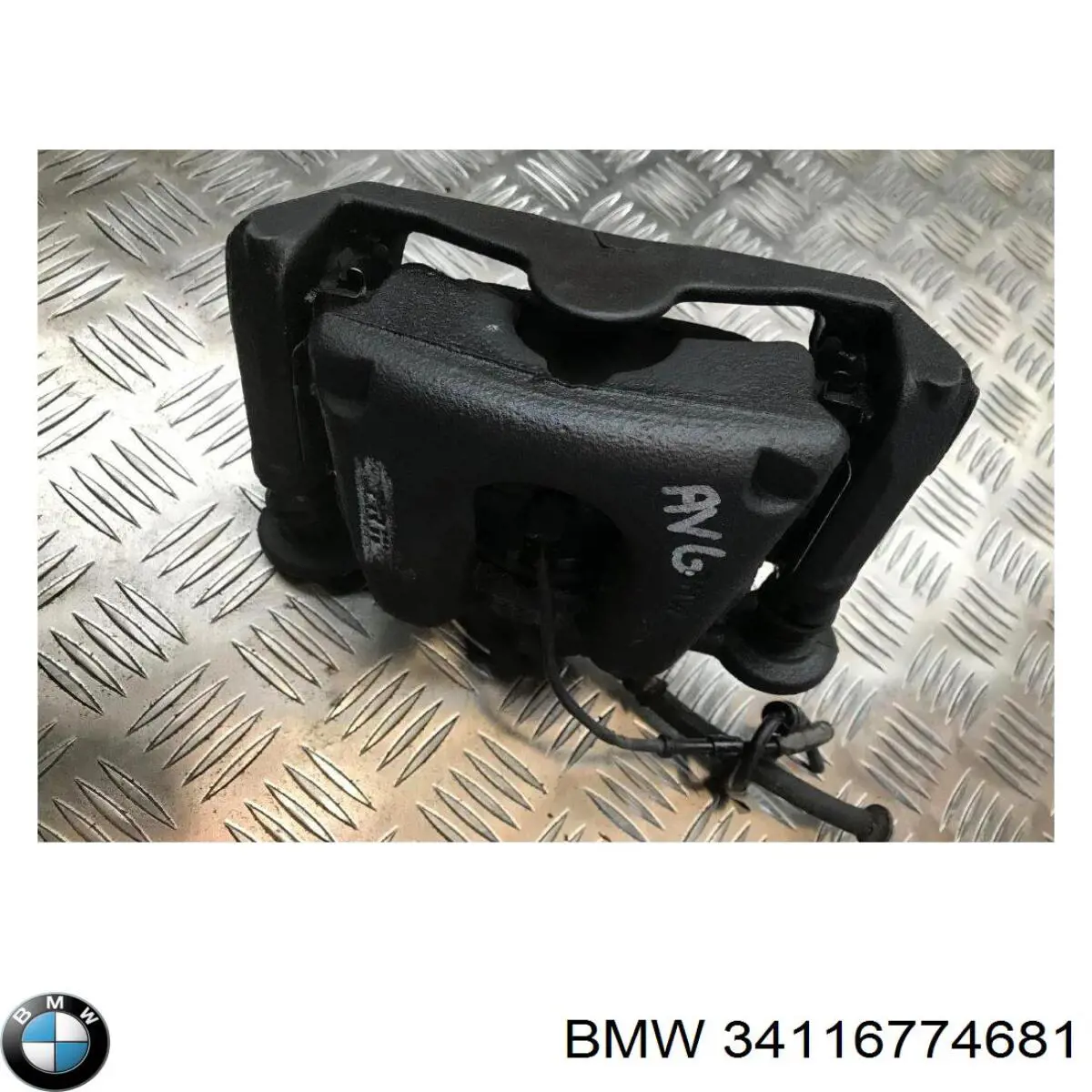 34116773021 BMW pinza de freno delantera izquierda