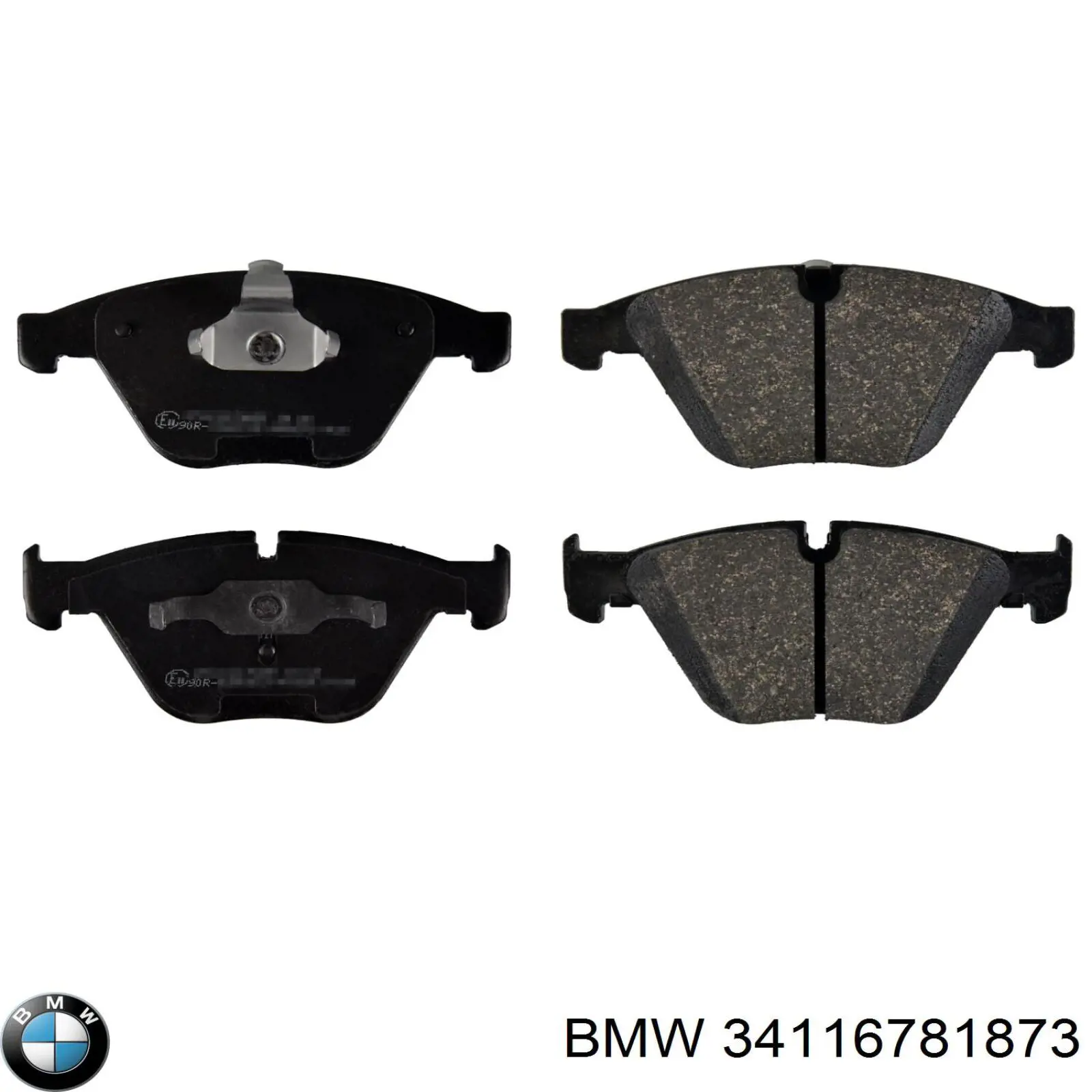 34116781873 BMW pastillas de freno delanteras