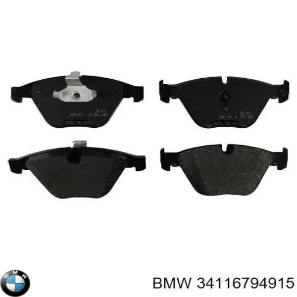 34116794915 BMW pastillas de freno delanteras