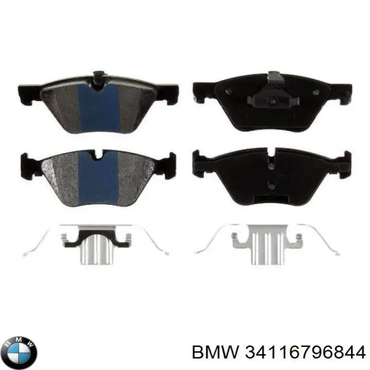 34116796844 BMW pastillas de freno delanteras