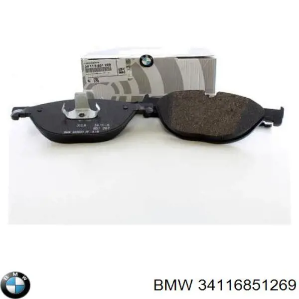 34116851269 BMW pastillas de freno delanteras