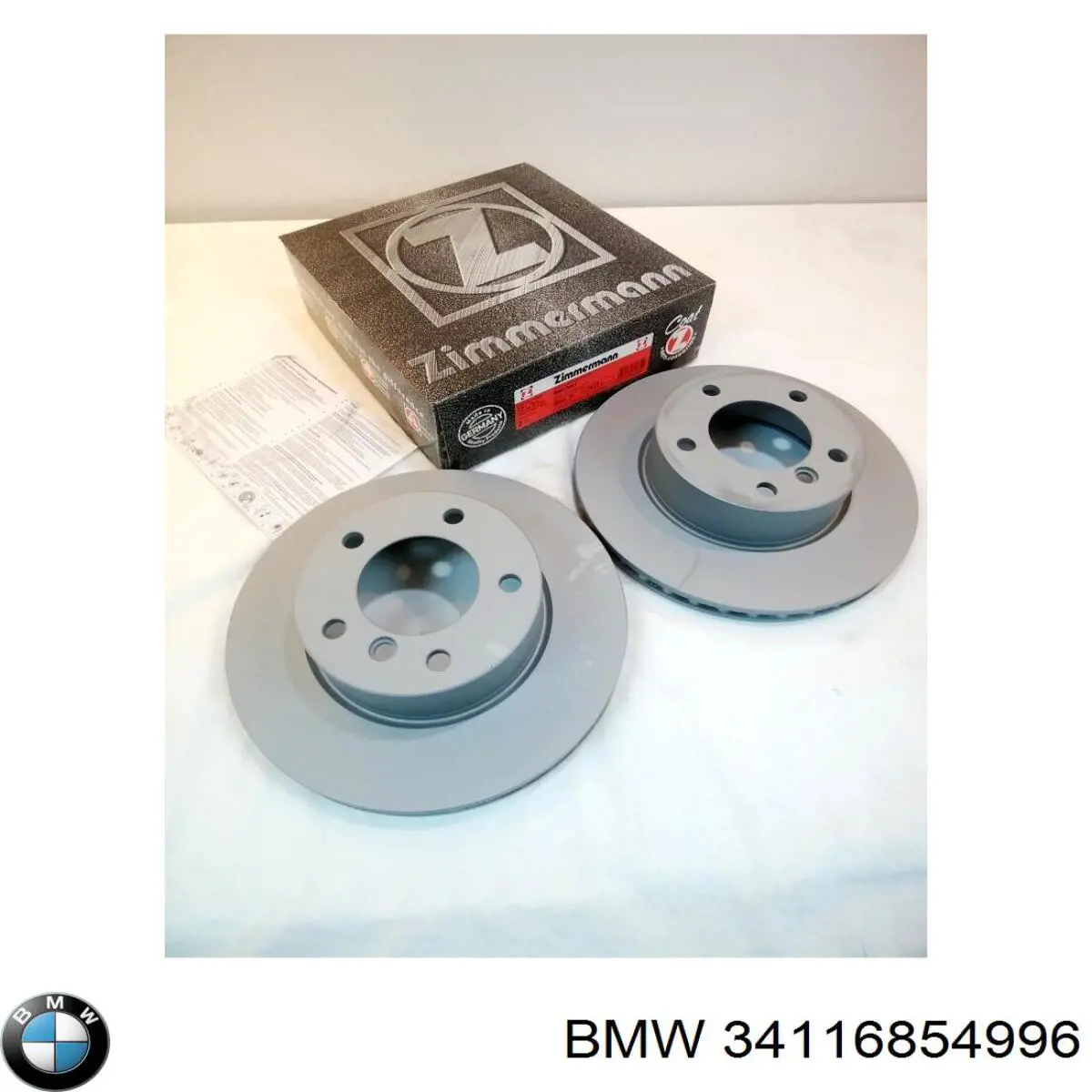 34116854996 BMW freno de disco delantero