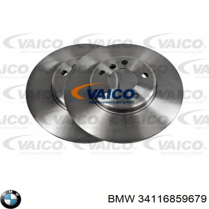 34116859679 BMW freno de disco delantero