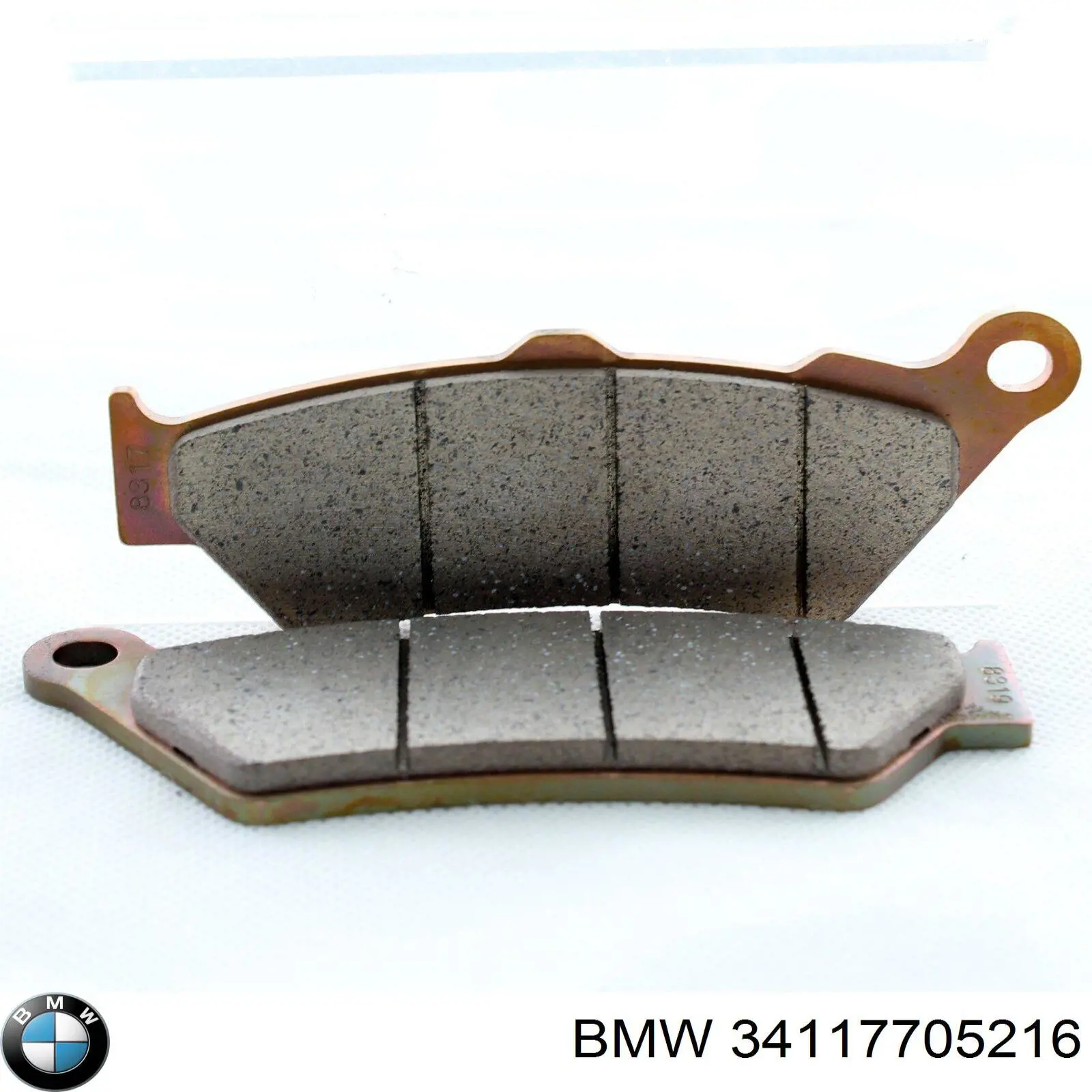 34117705216 BMW pastillas de freno traseras