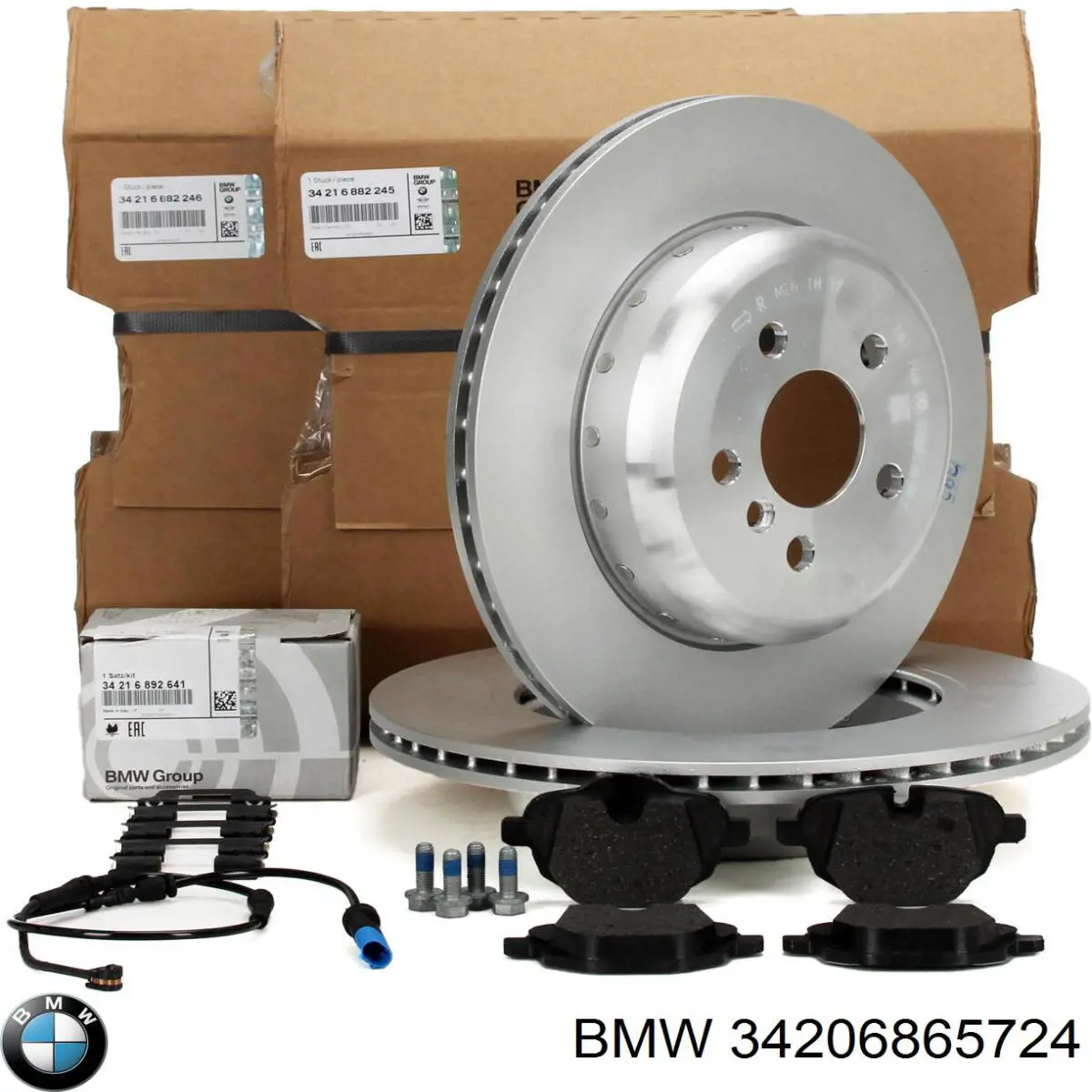  Disco de freno trasero para BMW 3 G21