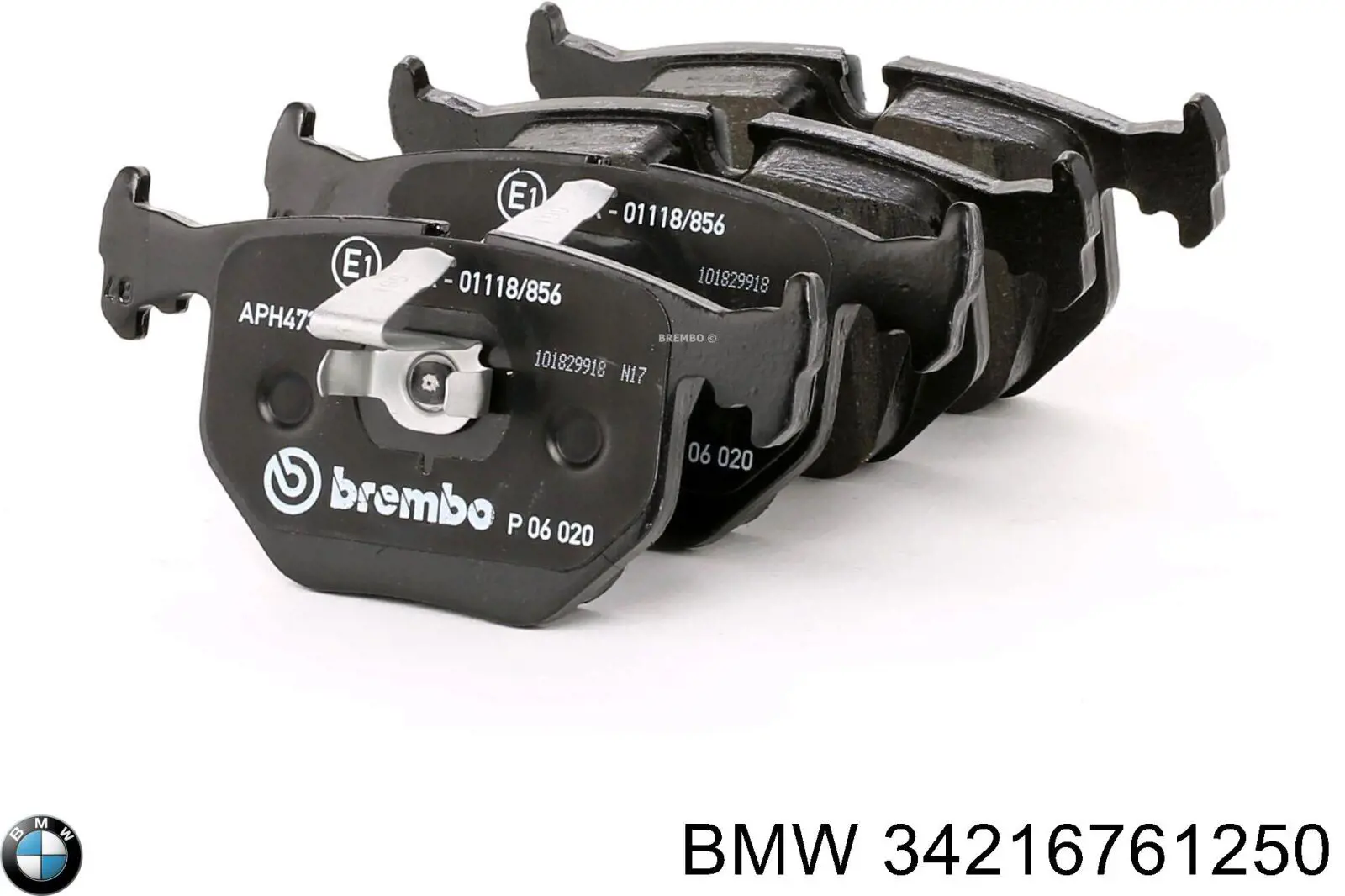 34216761250 BMW pastillas de freno traseras