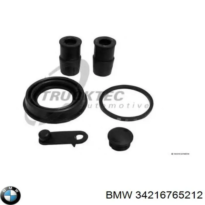 34216765212 BMW juego de reparación, pinza de freno trasero