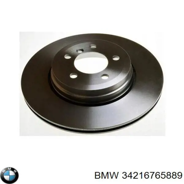 34216765889 BMW disco de freno trasero