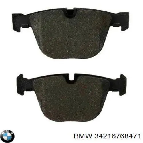 34216768471 BMW pastillas de freno traseras