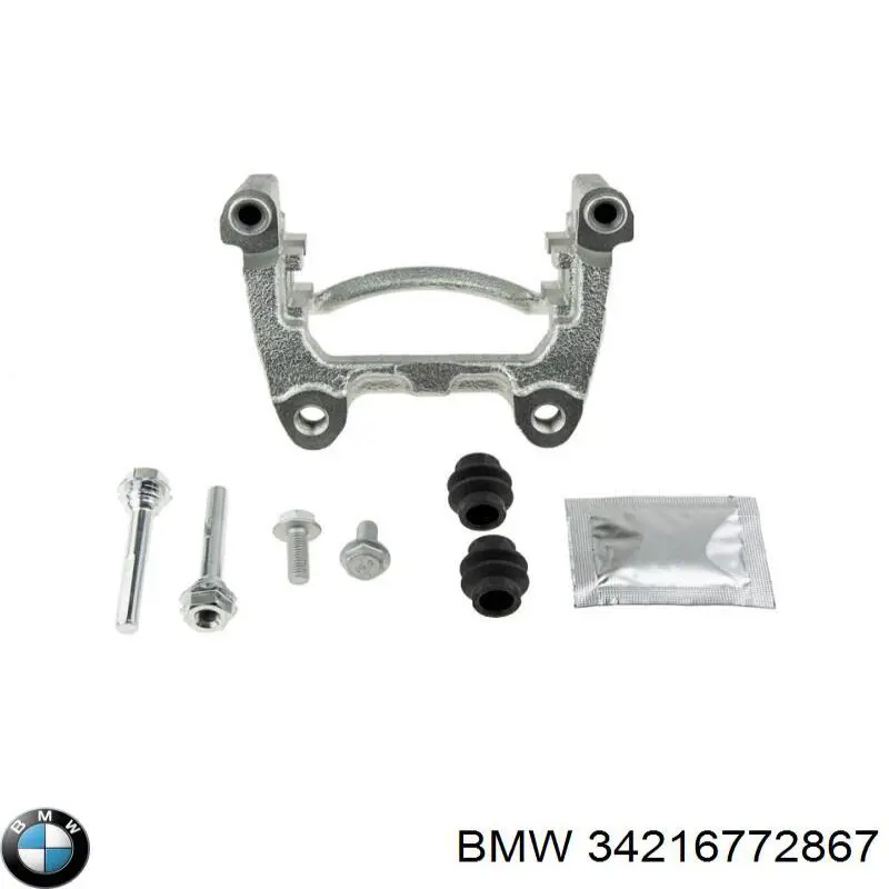 34216772867 BMW juego de reparación, pinza de freno delantero