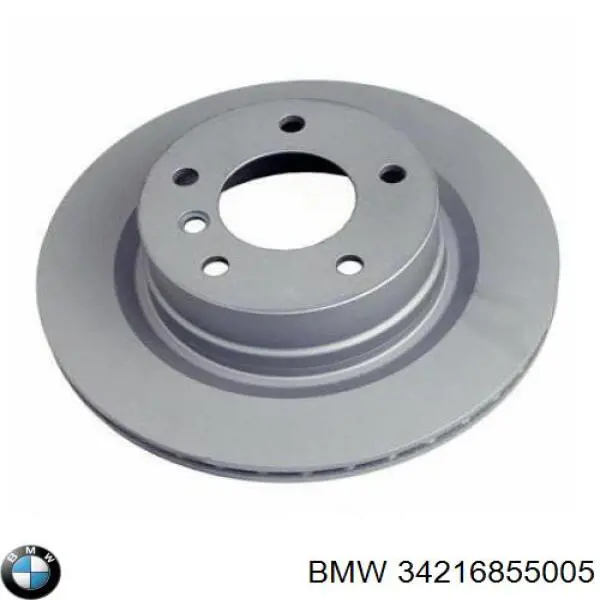 34216855005 BMW disco de freno trasero