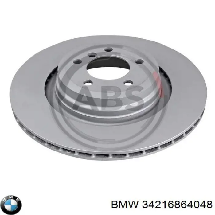 34216864048 BMW disco de freno trasero