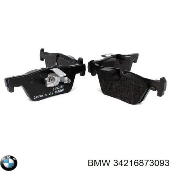 34216873093 BMW pastillas de freno traseras