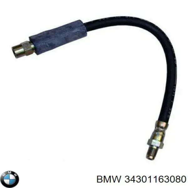 34301163080 BMW tubo flexible de frenos trasero