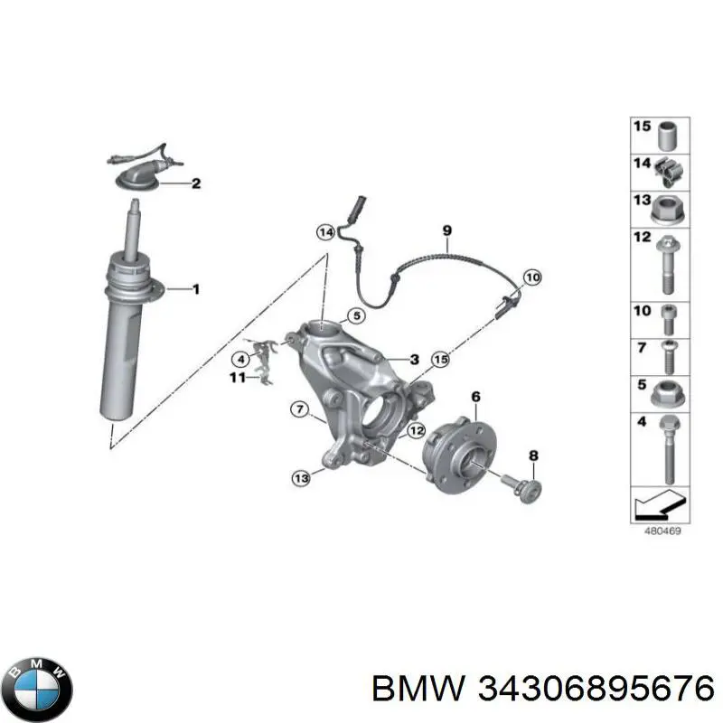 34306895676 BMW 