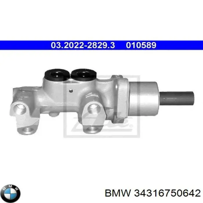 34316750642 BMW cilindro principal de freno