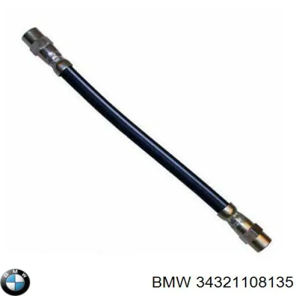 34 32 1 108 135 BMW tubo flexible de frenos trasero