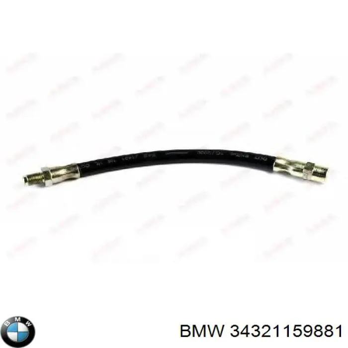 34321159881 BMW tubo flexible de frenos trasero