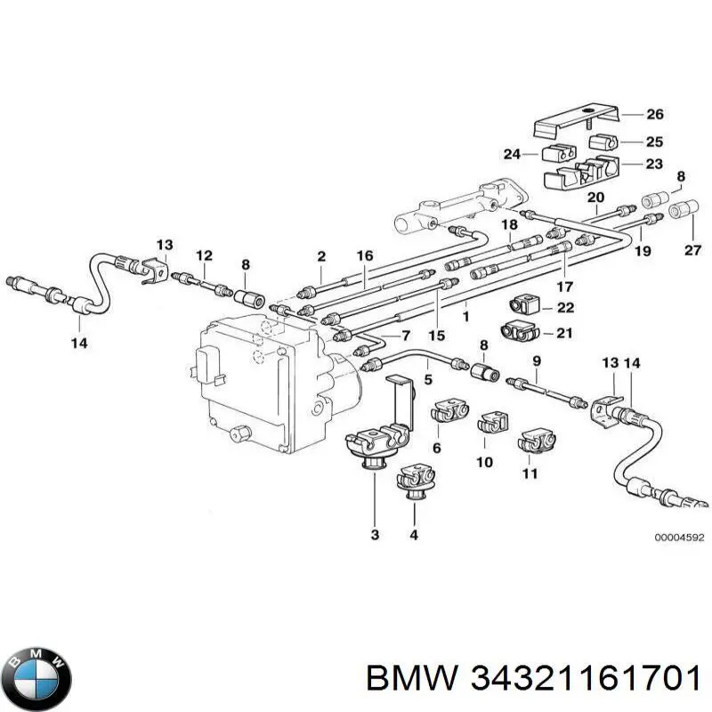 34321161701 BMW 