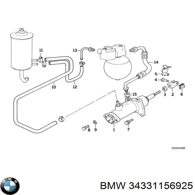 34331150918 BMW servofrenos