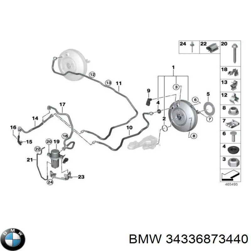  Servofrenos para BMW X1 F48