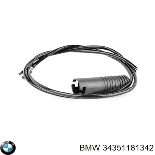 34351181342 BMW contacto de aviso, desgaste de los frenos, trasero