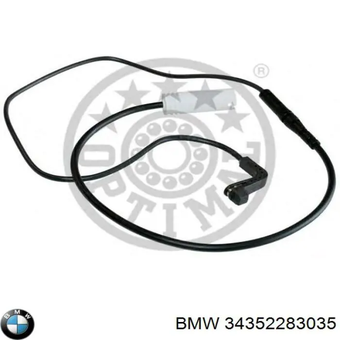 34352283035 BMW pastillas de freno traseras