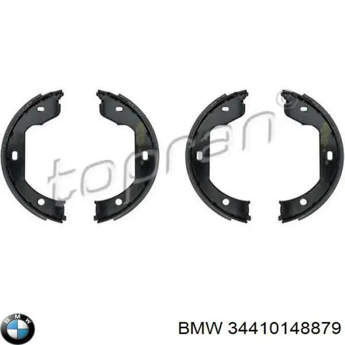 34410148879 BMW juego de zapatas de frenos, freno de estacionamiento