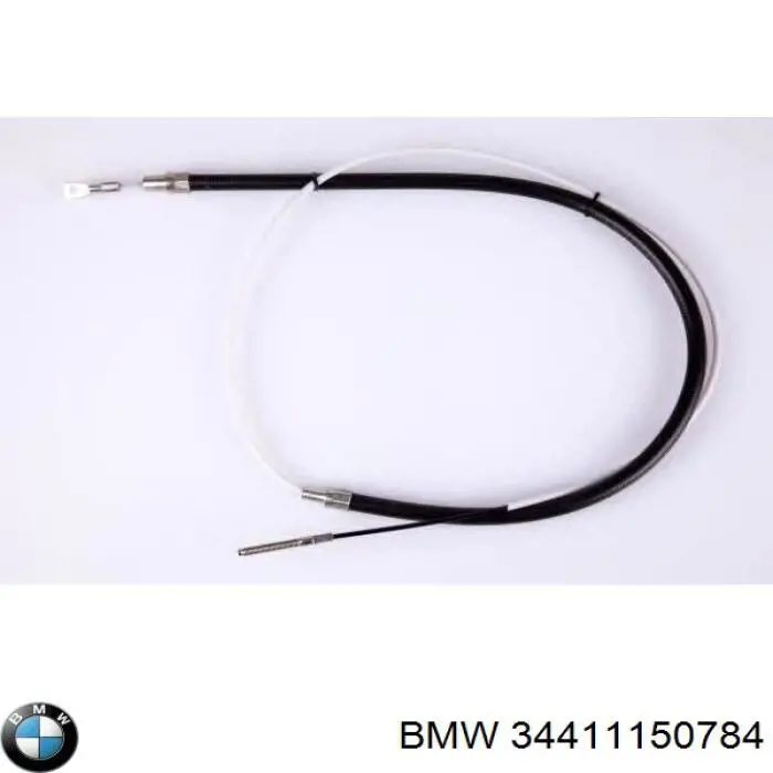 34411150784 BMW cable de freno de mano trasero derecho/izquierdo