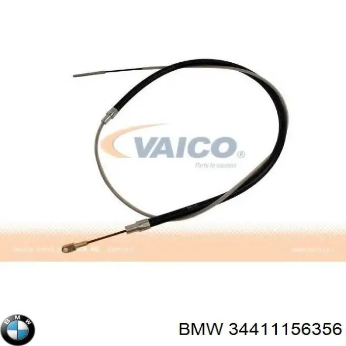 34411156356 BMW cable de freno de mano trasero derecho/izquierdo